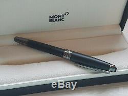MontBlanc Matte Black Meisterstuck Rollerball Pen- Boxed. Royal Blue Ink