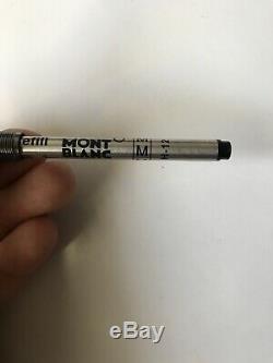 Mont Blanc Meisterstuc Rollerball Pen MATTE BLACK Case