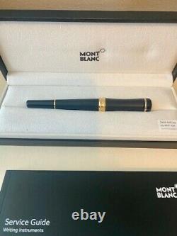 Mont Blanc Roller Ball Pen Matte Black (Genuine)