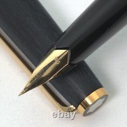 Montblanc 220 14K EF Nib 1970s Matte BLK Used in Japan Piston Fountain Pen 015