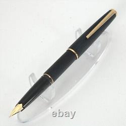 Montblanc 220 14K EF Nib 1970s Matte BLK Used in Japan Piston Fountain Pen 015