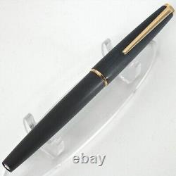 Montblanc 220 14K EF Nib 1970s Matte BLK Used in Japan Piston Fountain Pen 015