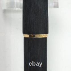 Montblanc 220 14K EF Nib 1970s Matte BLK Used in Japan Piston Fountain Pen 015