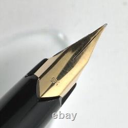 Montblanc 220 14K EF Nib 1970s Matte BLK Used in Japan Piston Fountain Pen 015