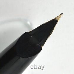 Montblanc 220 14K EF Nib 1970s Matte BLK Used in Japan Piston Fountain Pen 015