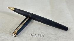 Montblanc 220 14K EF Nib 1970s VTG Matte Black Used in Japan Fountain Pen
