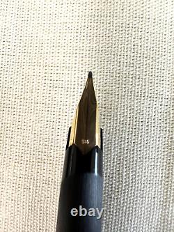 Montblanc 220 14K EF Nib 1970s VTG Matte Black Used in Japan Fountain Pen