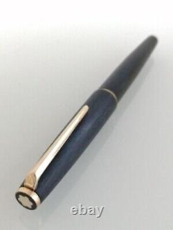 Montblanc 220 Black 14K 585 Fountain Pen Matte Hairline finished USED