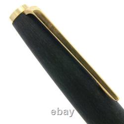 Montblanc # 220 Black Matte Finish (Inhalation Type) NIB 14K gold F (0683)