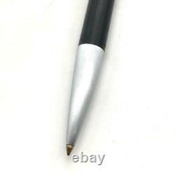 Montblanc 782 Lever Ballpoint Pen Matte Black & Silver Japan Good Condition