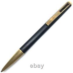 Montblanc 784 Hammer Trigger Ballpoint Pen Matte Black & Gold 1970s USED