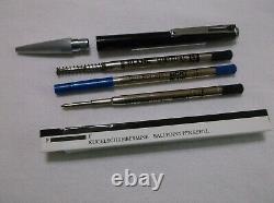 Montblanc Ballpix Pen # 780 Black / Chrome Matte Finish