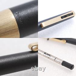 Montblanc/Hammer Trigger Ballpoint Pen Matte Black Hairline Gold/F