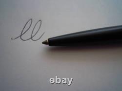 Montblanc Matte Black Gold Decoration Slim Line Ballpoint Pen Post Mail
