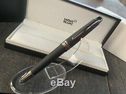 Montblanc Meisterstuck Ultra Black Classic 145 Fountain Pen (m) Nib #114827 New