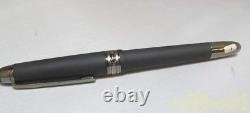 Montblanc Meisterstuck Ultra Black Classique Fountain Pen matte 14K F Nib