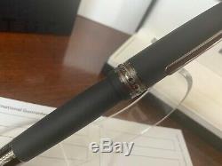 Montblanc Meisterstuck Ultra Black Legrand 146 Fountain Pen (f) Nib #114822 New