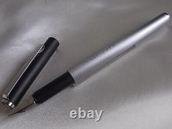 Montblanc Noblesse 1120 Fountain Pen Matte Black & Steel Name Carved