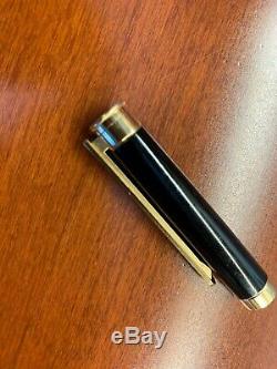 Montblanc Noblesse Fountain Pen Matte Black with Gold accents