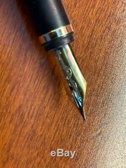 Montblanc Noblesse Fountain Pen Matte Black with Gold accents