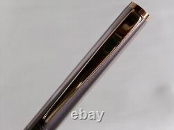 Montblanc Noblesse Fountain Pen Steel Matte Finished GT 14K Nib