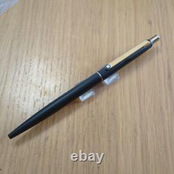 Montblanc Noblesse S line ballpoint pen matte black knock type? Stationery? Unused
