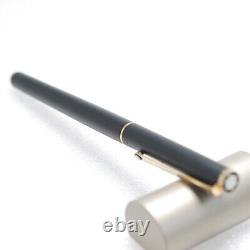 Montblanc/Noblesse matte black color fountain pen nib stainless steel/double-MN