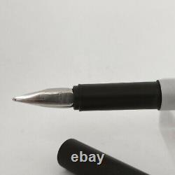 Montblanc Noblesse n. 1120 matte black silver fountain pen penna stilografica