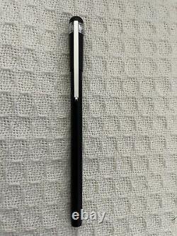 Montblanc Scenium Collection Fineliner Chrome Trim Rollerball Pen Matte Black