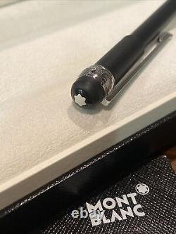 Montblanc Scenium Platinum Matte Black Rollerball Pen