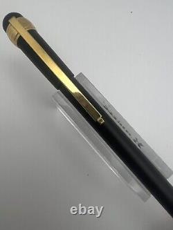 Montblanc Scenium Rollerball Pen Platinum Matte Black & Gold