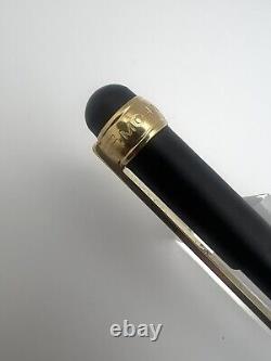 Montblanc Scenium Rollerball Pen Platinum Matte Black & Gold