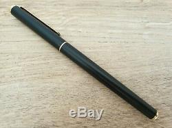 Montblanc Slimline Matte Black Fountain Pen Made in Germany Authentic