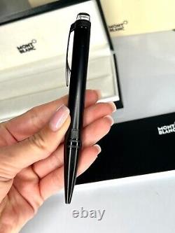 Montblanc Starwalker Ballpoin Mbf J59l 8l Pen Black Matte 100% Orignal Box