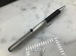 Montblanc Vintage Turbo Ballpoint Pen Matte Stainless Steel 1970s