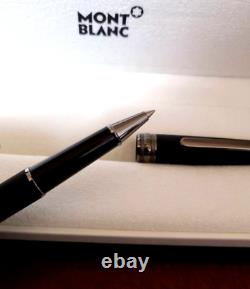 Montblanc ballpoint pen Meisterstuck 163 Ultrablack (matte black) Rollerball