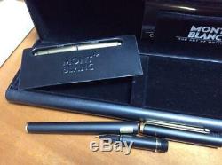 Montblanc fountain pen Nib EF Body Color Matte Black / Gold Stationery