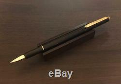 Montblanc fountain pen Smart line Matte black NibEF Cartridge & Converter type