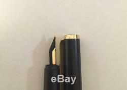 Montblanc fountain pen Smart line Matte black NibEF Cartridge & Converter type