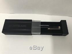 NEW Rare Mont Blanc Scenium Ballpoint Pen, Original Box Matte black + gold