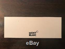 NEW Rare Mont Blanc Scenium Ballpoint Pen, Original Box Matte black + gold