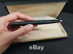 Namiki Retractable Vanishing Point Capless Matte Black Fountain Pen Japan Rare