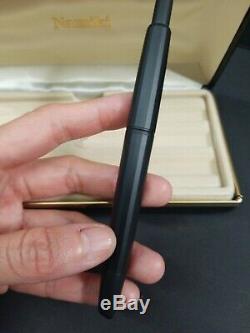 Namiki Retractable Vanishing Point Capless Matte Black Fountain Pen Japan Rare