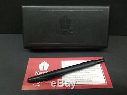 Namiki Retractable Vanishing Point Capless Matte Black Fountain Pen Nib B Japan