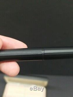 Namiki Retractable Vanishing Point Capless Matte Black Fountain Pen Nib B Japan