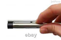 New Lamy Logo Cyclical Matte Finish Fountain Pen, Black Trim, Ef Nib+converter