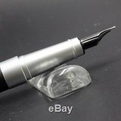 New Old Stock Fuliwen 105 Matte Black Fountain Pen Fine Nib Converter Pen