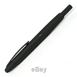 New! Pilot Fountain pen Capless Matte Black Medium nib FC18SRBMM from japan