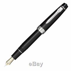 New Sailor Professional Gear Sigma in matte black fountain pen From Japan F/S