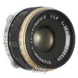 OLYMPUS PEN FT FILM CAMERA 38mm F1.8 REPAINTED SANDSTONE FLAT BLACK / CLA'D